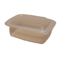 PP ételes doboz (egybe-fedelű) 1000 ml