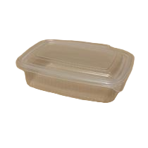 PP ételes doboz (egybe-fedelű) 750 ml