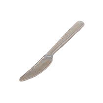 Műanyag kés (víztiszta)