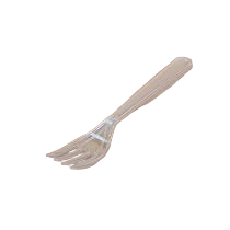 Műanyag villa (víztiszta)