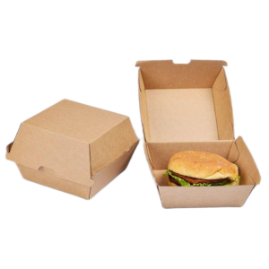 Környezetbarát hamburger doboz