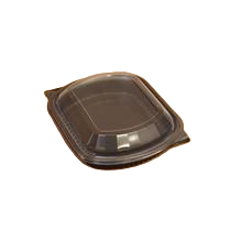 Műanyag ételes doboz tetővel 1200 ml