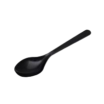 Műanyag kanál (fekete)