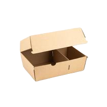 Papír elviteles doboz elválasztóval (nyitott)