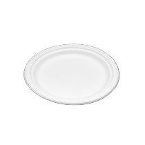 Lapos papírtányér (közepes, osztatlan)