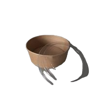 Salátás tető 187 mm (PET)